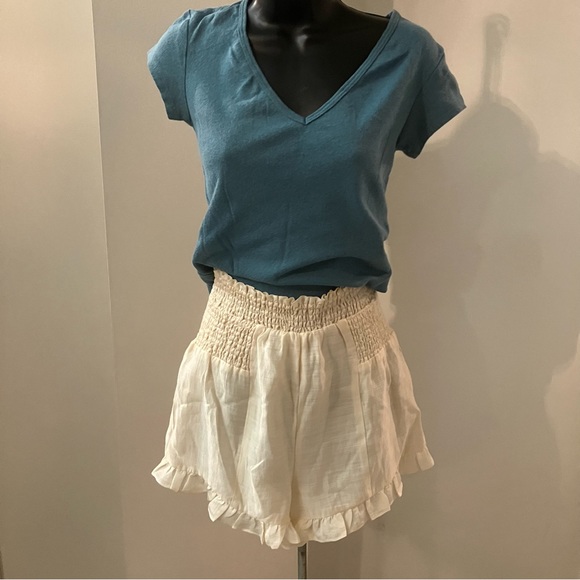 Tularosa Revolve Smocked Ruffle Short, Women's Small - Picture 5 of 9